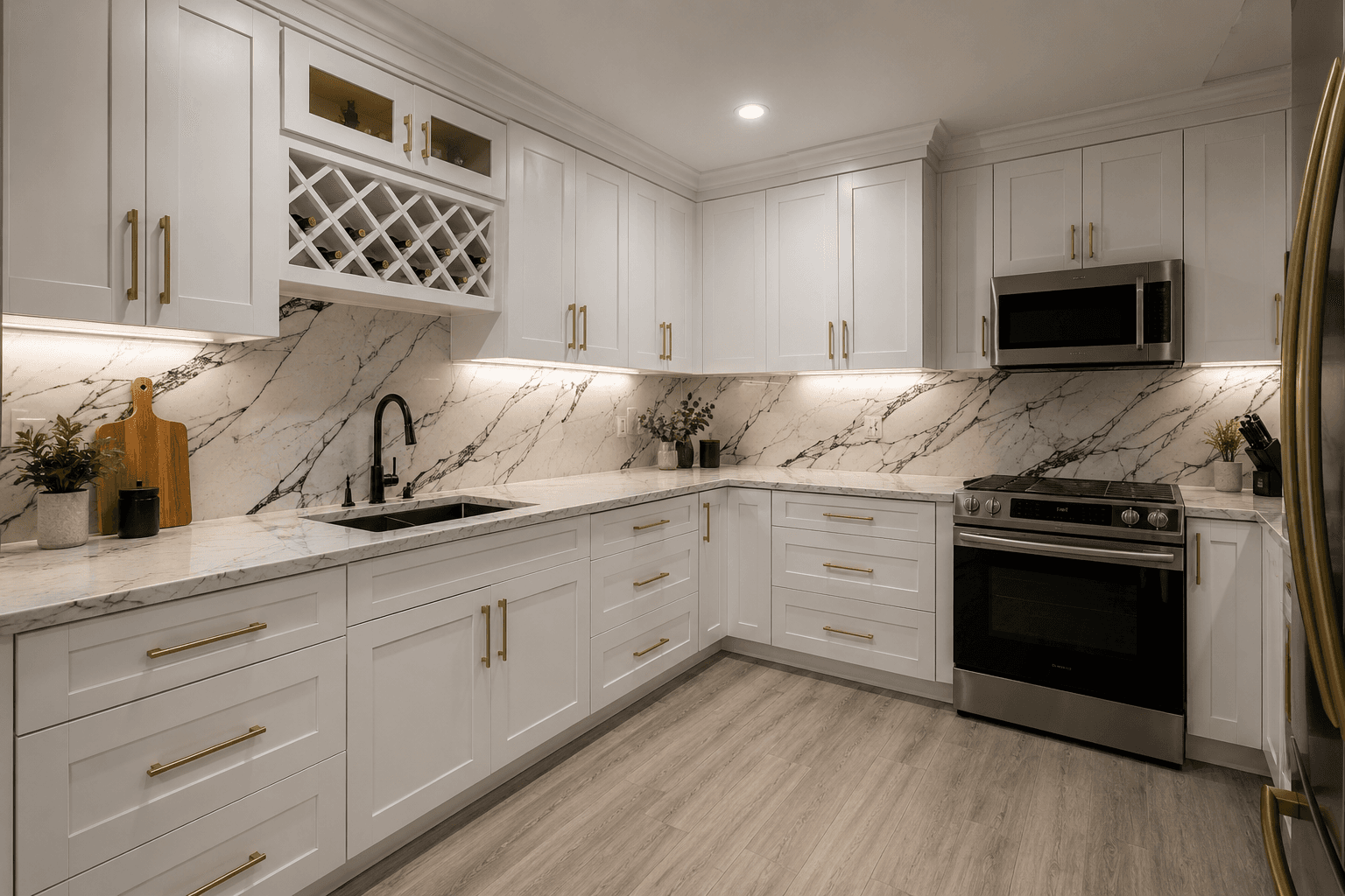 Custom countertop install — Luxury Granite Design